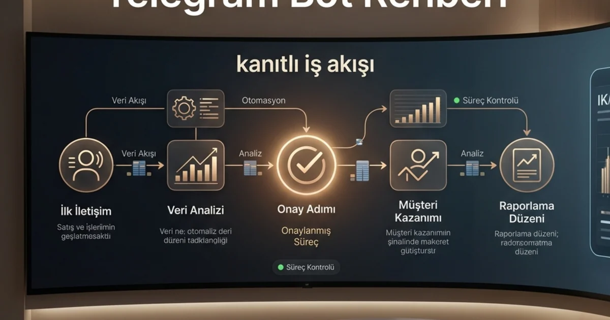 Telegram Bot Rehberi 2026: GAIAI ile Etkili ve Ölçülebilir Uygulama kapak gorseli