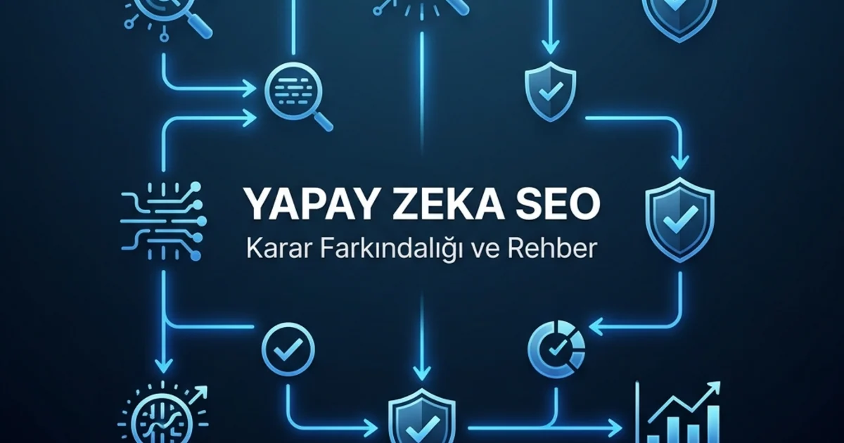 Yapay Zeka SEO Rehberi: Trafikten Satışa, İçerikten Karara kapak gorseli