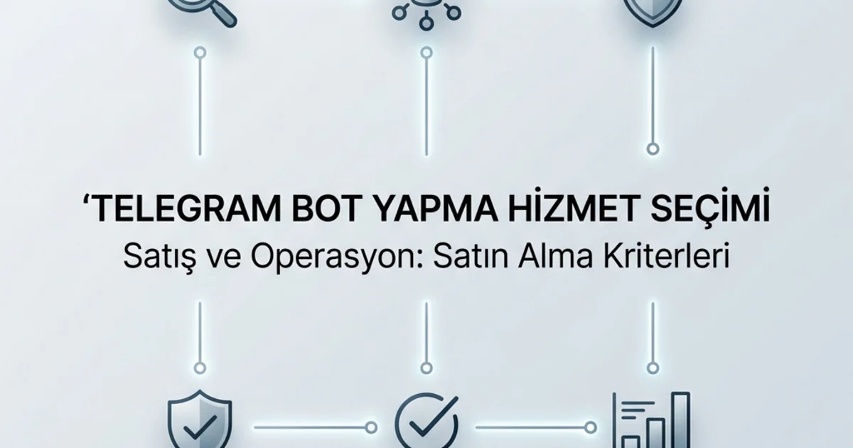 Telegram bot yapma Rehberi