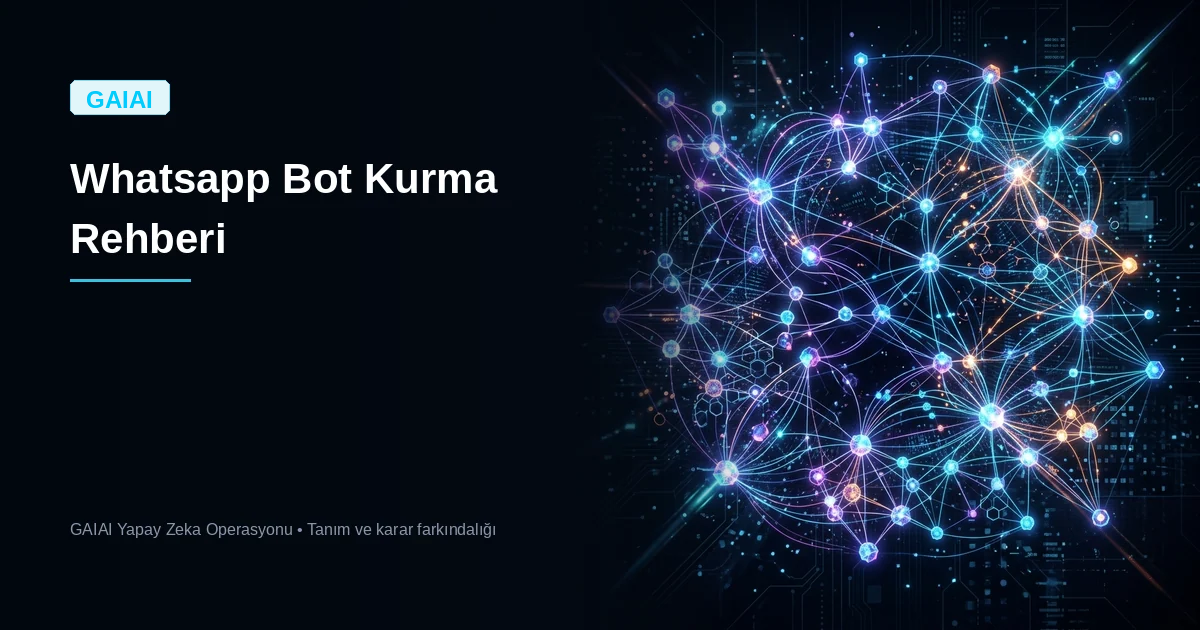 WhatsApp Bot Kurma Rehberi: Satış odaklı yapı, ölçüm ve güvenlik odaklı büyüme kapak gorseli