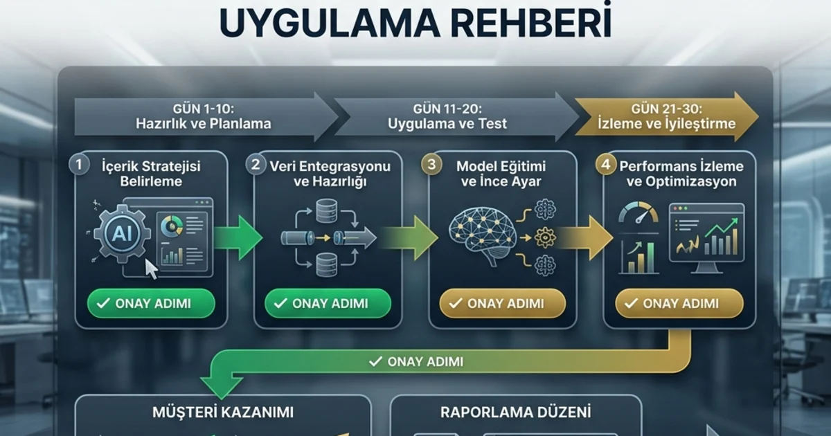 Generative Engine Optimization İlk 30 Gün: Uygulanabilir Yol Haritası kapak gorseli