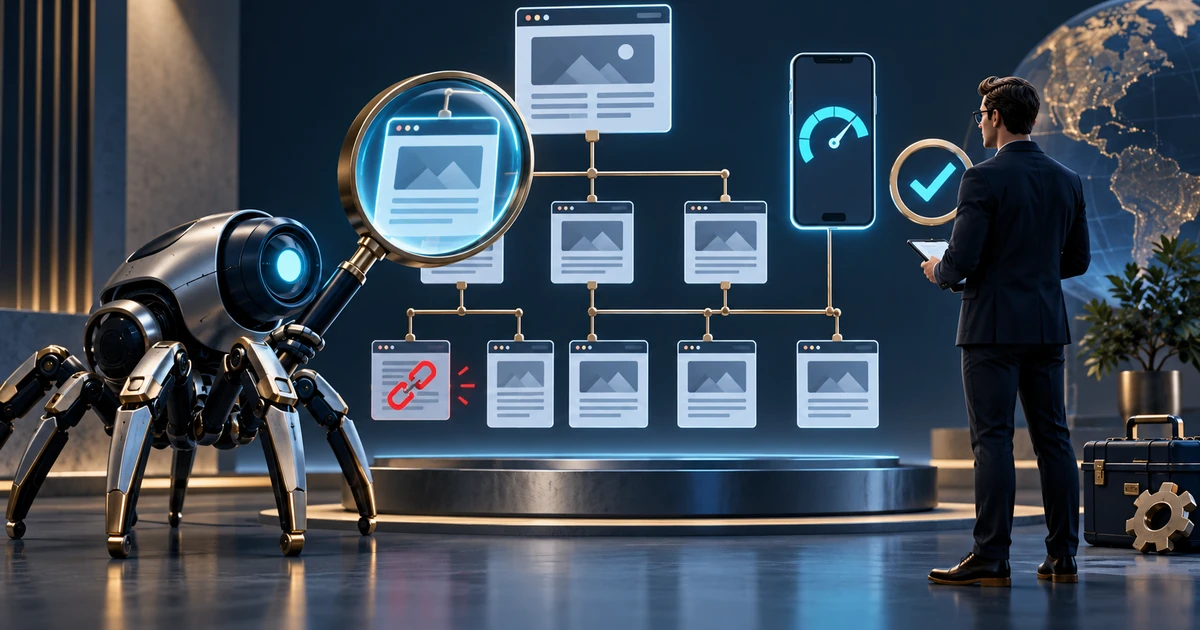 Teknik SEO denetiminde sayfa bağlantıları ve tarama durumu