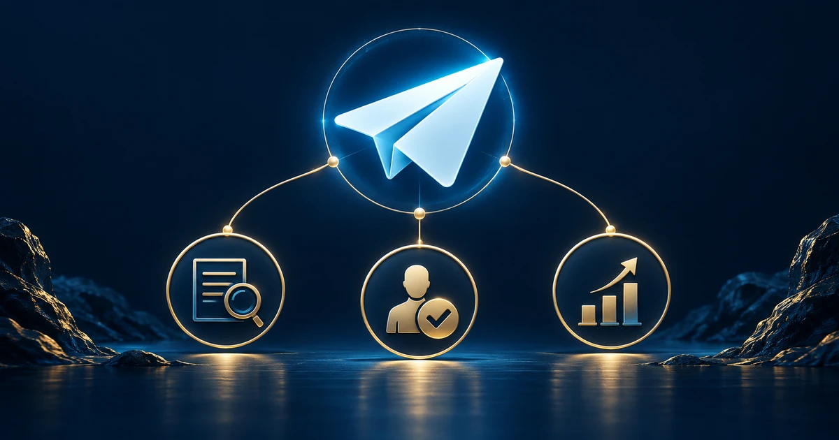 Telegram botu için belge, insan onayı ve sonuç ölçümü seçenekleri